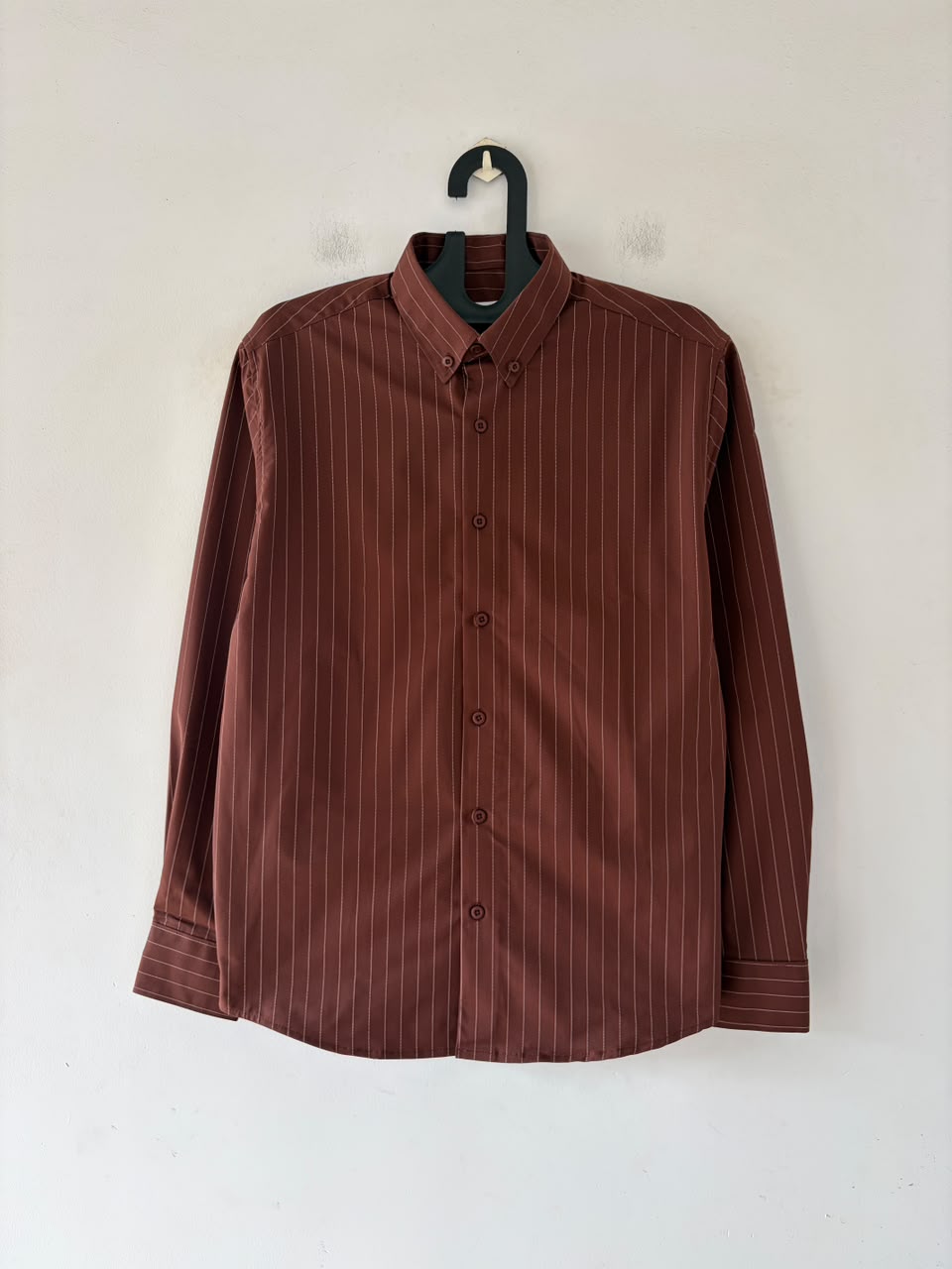 Copper imp pin stripes shirt