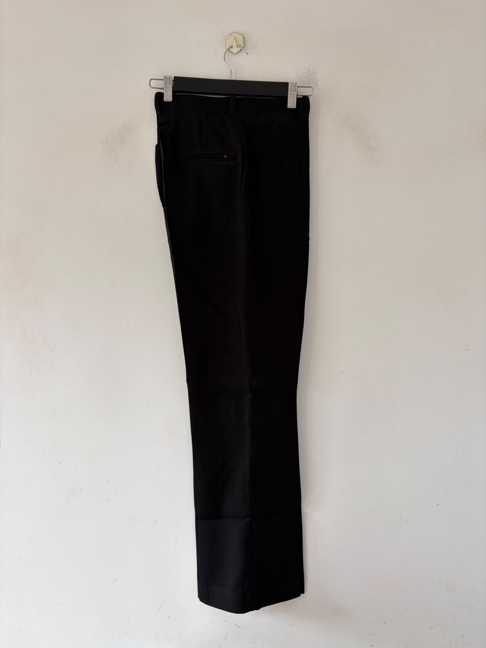 Eclipse black boot-cut formal pants
