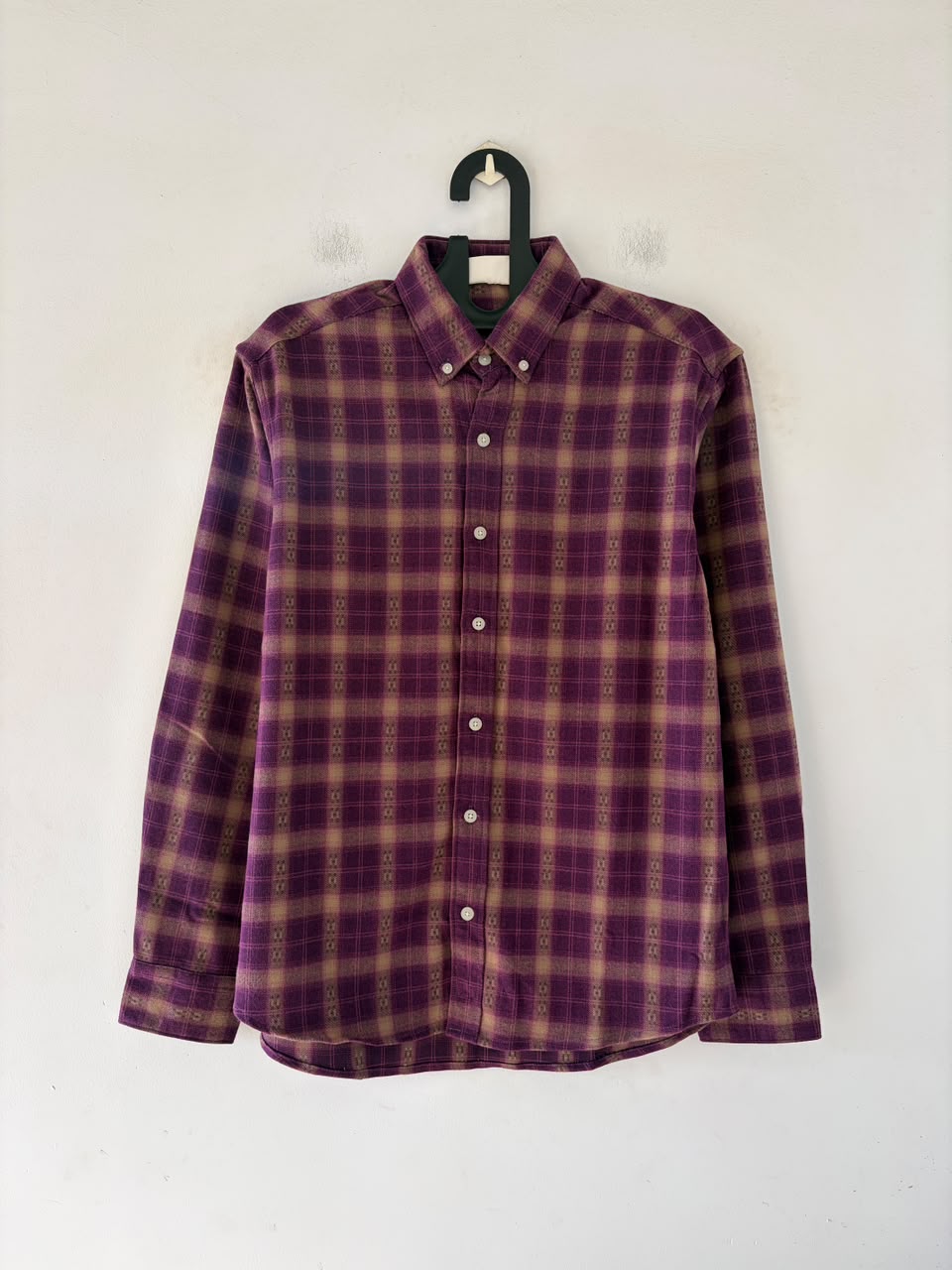 Orchid purple & dune imp flannels