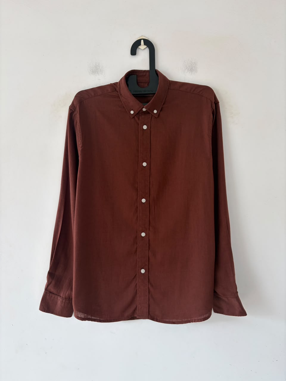 Copper dune linen shirt