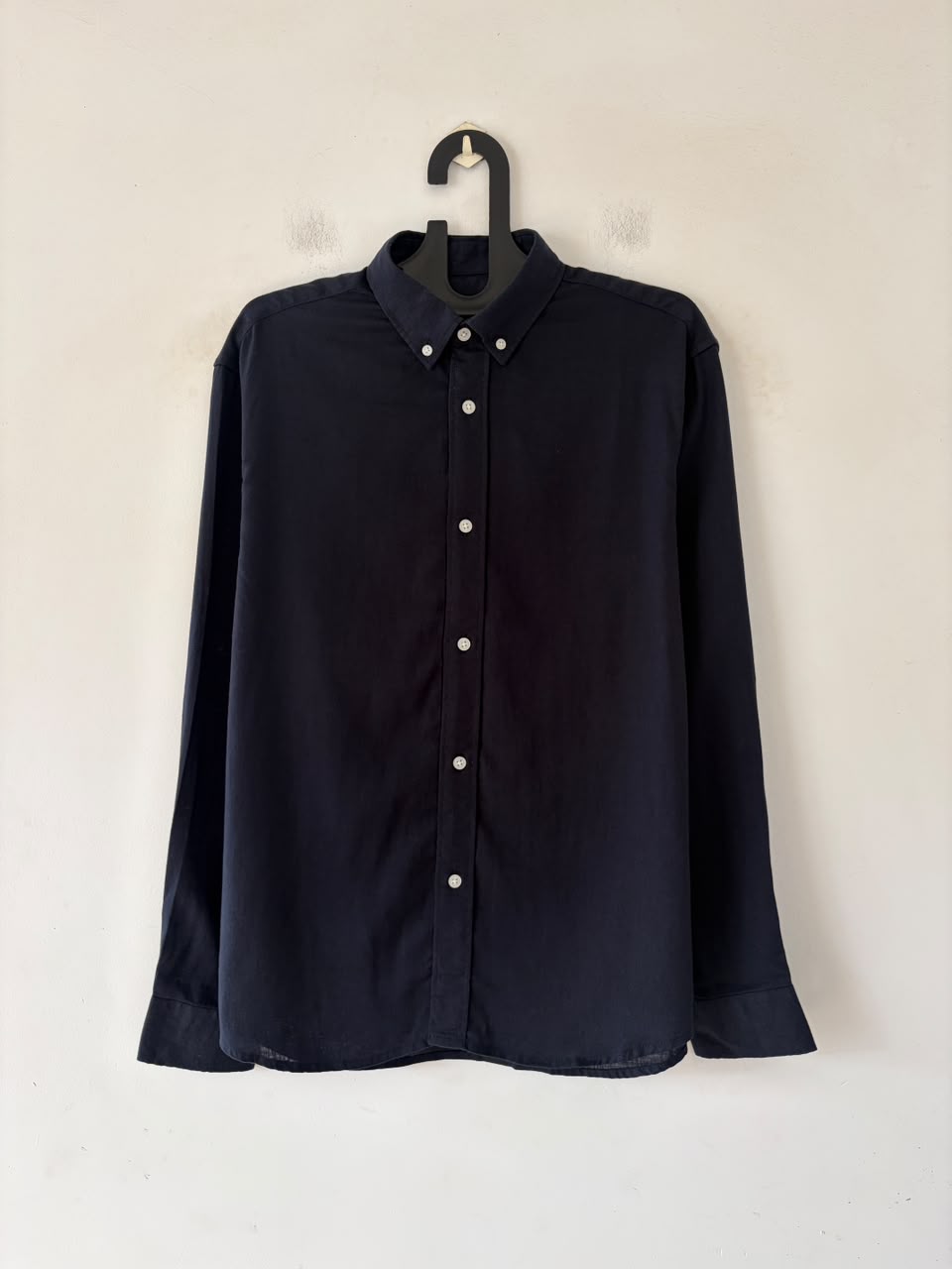 Deep navy linen shirt
