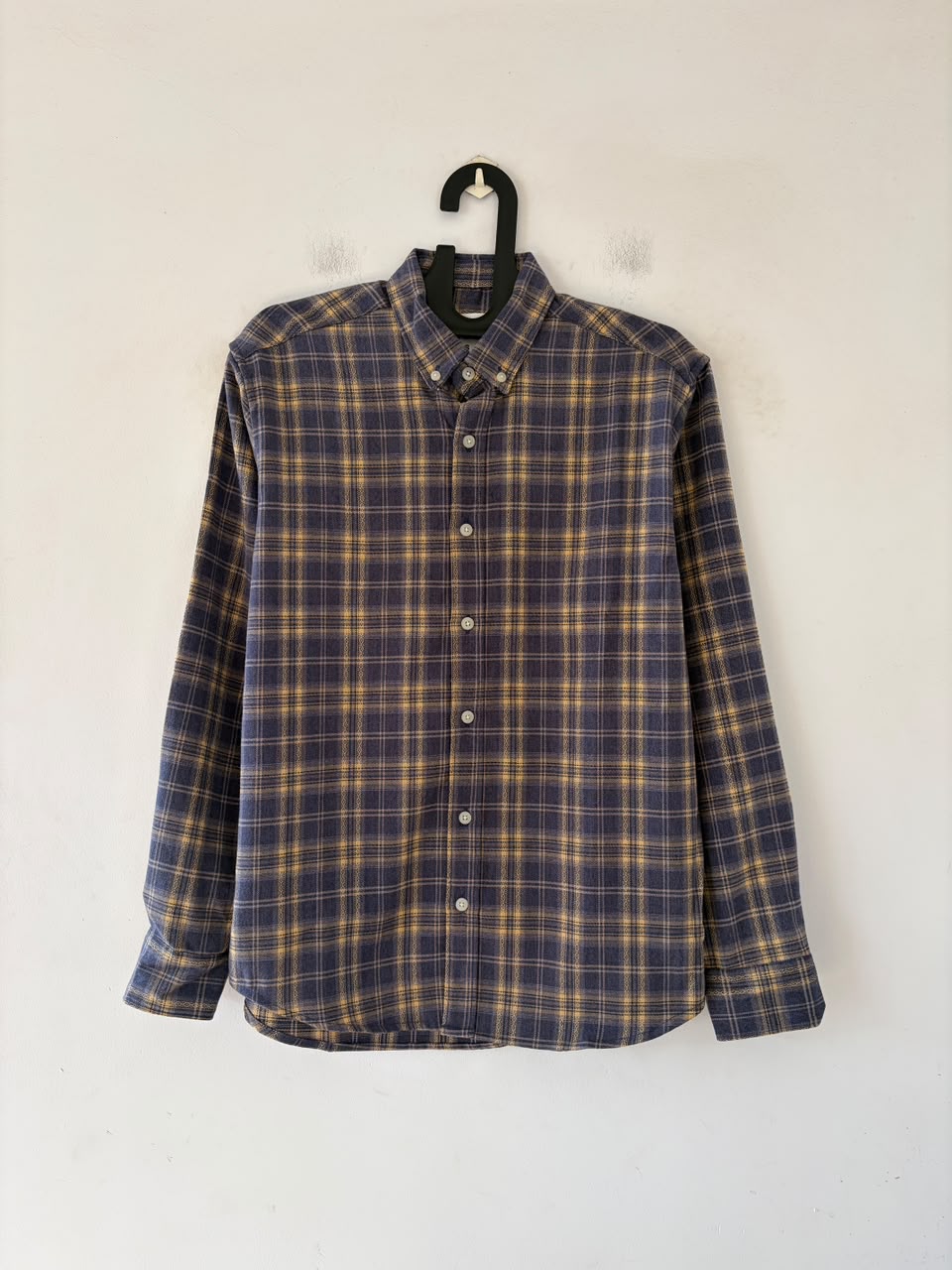 Dusty purple & wheat imp flannels