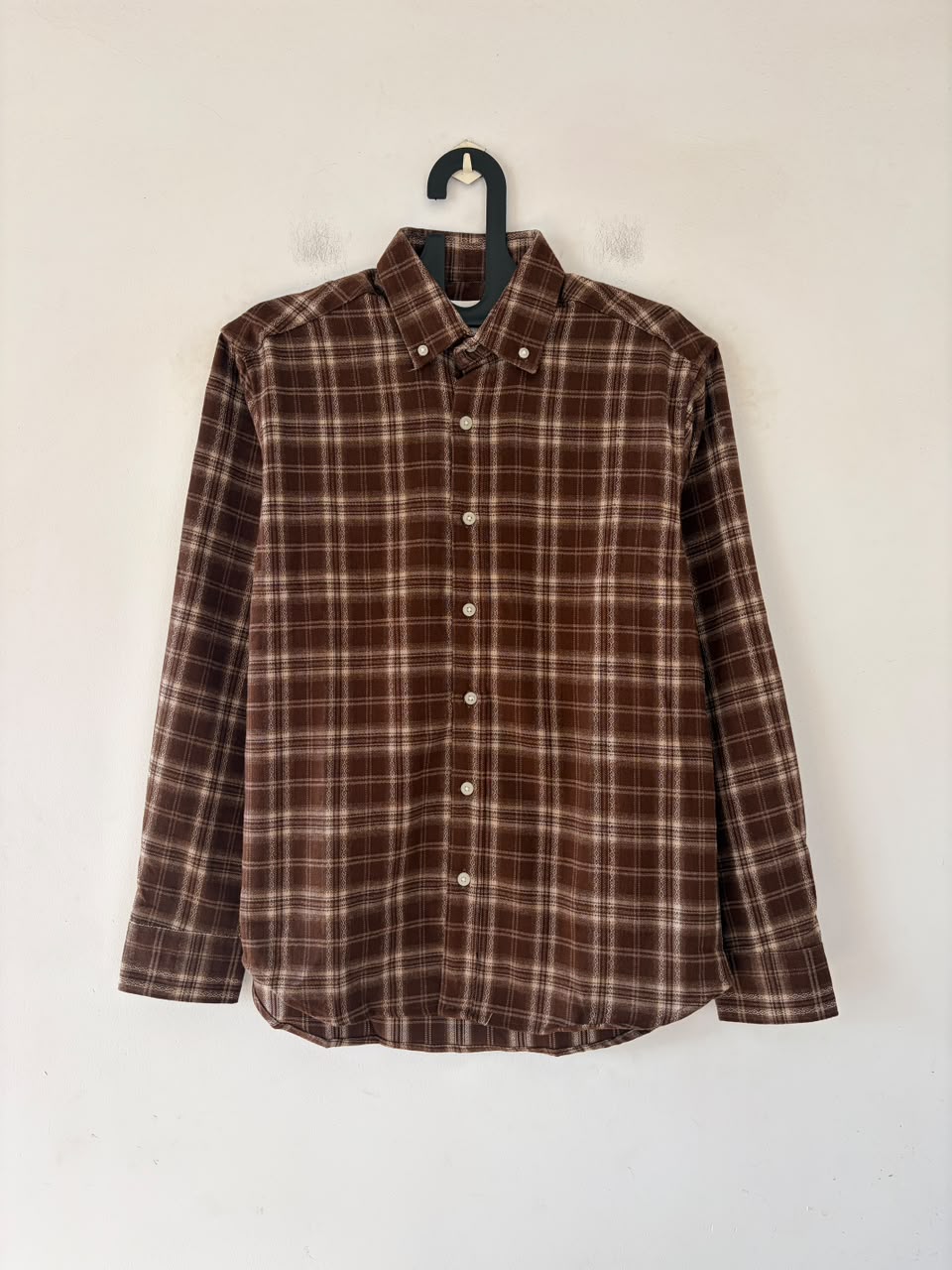 Mocha brown & frost imp flannels