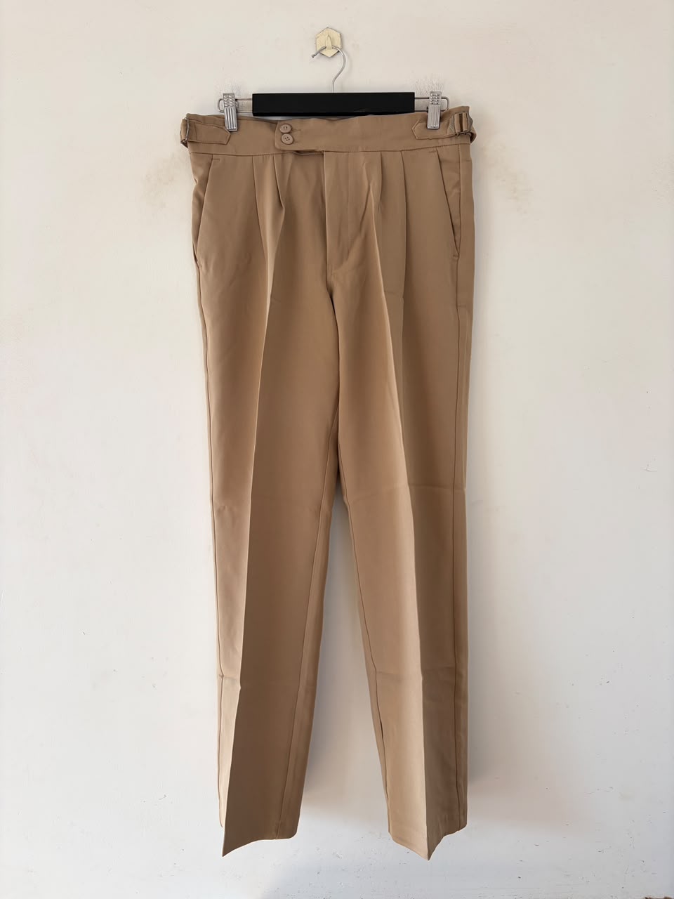 Biscuit brown gurkha pants