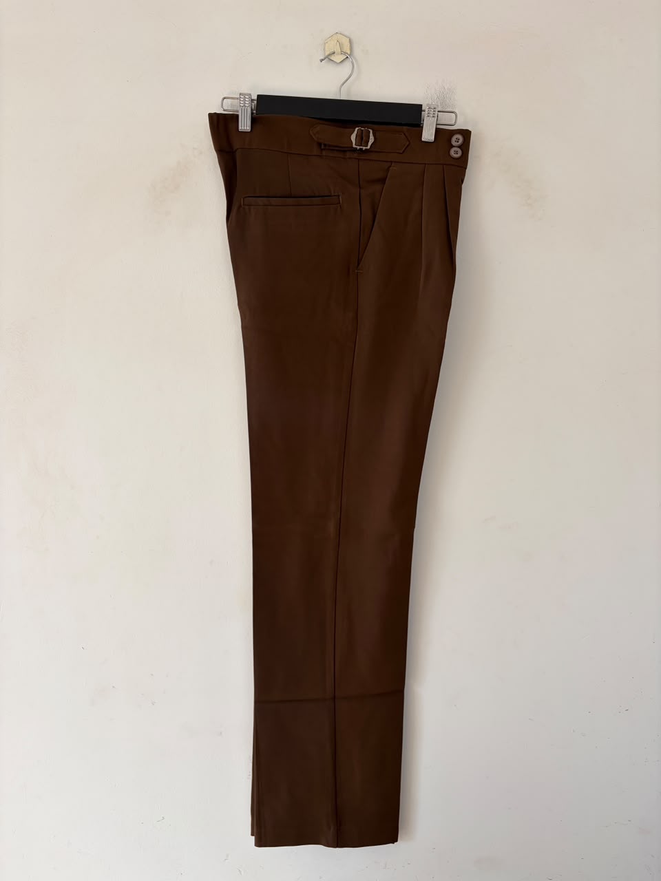 Chestnut brown gurkha pants