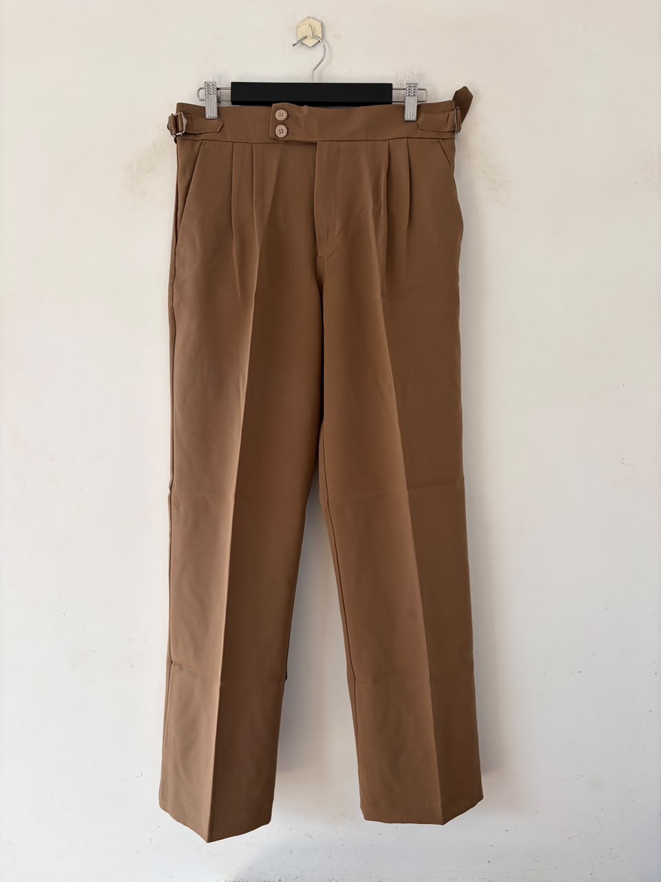 Caramel dune gurkha pants