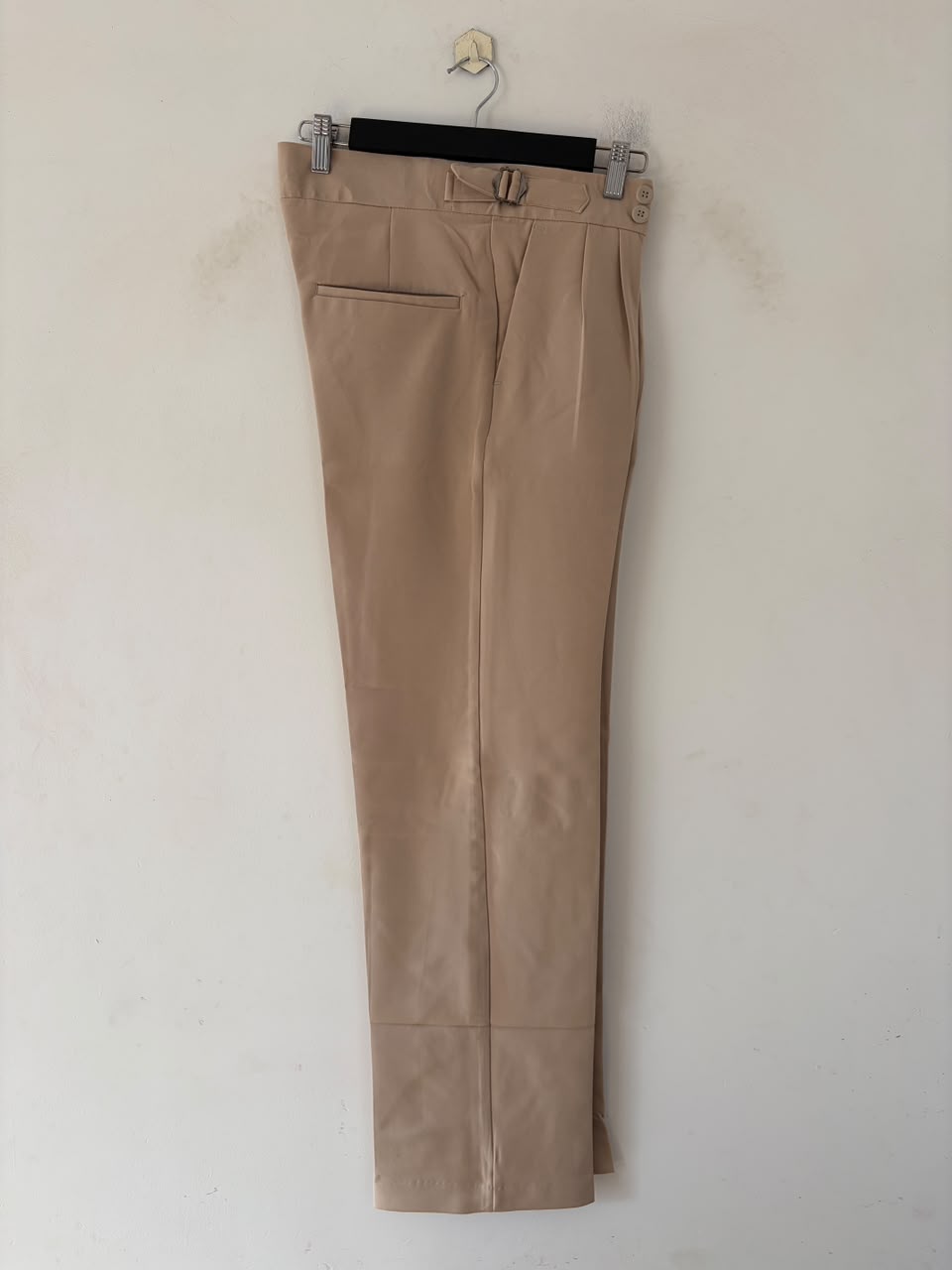 Oat drift gurkha pants