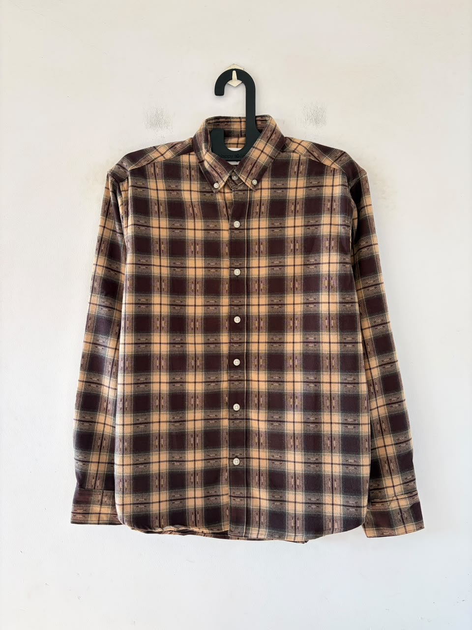 Espresso brown & ivory imp flannels