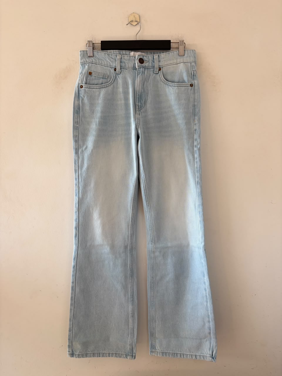 Polar fade semi boot-cut jeans