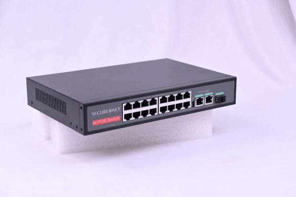 Secure Net POE SWITCH 16 PORT 10/100 MBPS+ 2 GIGA UPLINK PORT + 1 SFP PORT- S-POE SW 1016