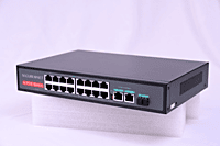 Secure Net POE SWITCH 16 PORT 10/100 MBPS+ 2 GIGA UPLINK PORT + 1 SFP PORT- S-POE SW 1016