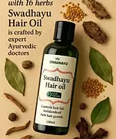 Swadhayu Wellness Combo Pack – Hair Oil & Kashayam Tea