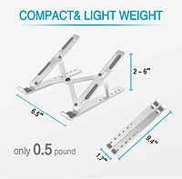 Foldable Height Adjustable Metal Frame Laptop Stand