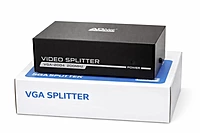 VGA Splitter (1X4) 1 Input 4 Output Sharing Box 200MHz Video Distributor Converter