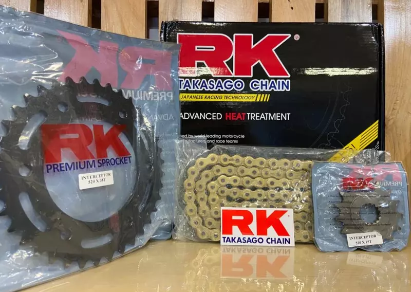 RK GC 520RXW X 102L Chain Interceptor 650 & Continental 650 RK GC 520RXW X 102L Chain Interceptor 650 & Continental 650