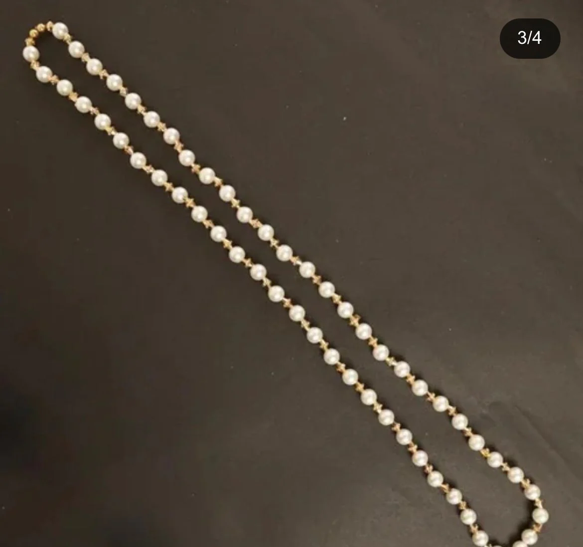 Welcome Barati Swagat Pearl Golden Moti Mala