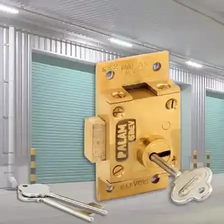 (5602) Palam Side Shutter Lock Brass 763 Classic