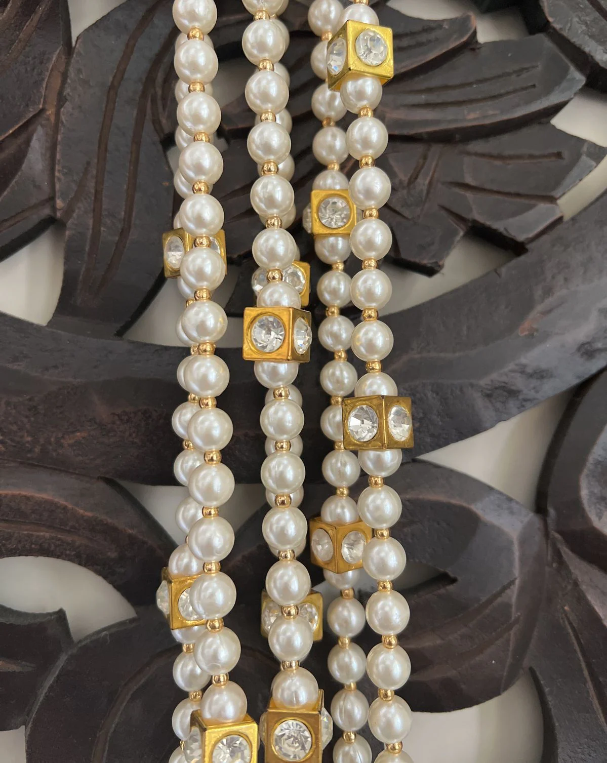 Welcome Barati Swagat Pearl Mala with Golden Box