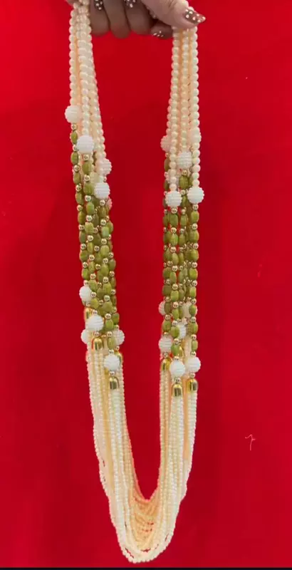 Welcome Barati Swagat Pearl Artificial Royal Elaichi Mala