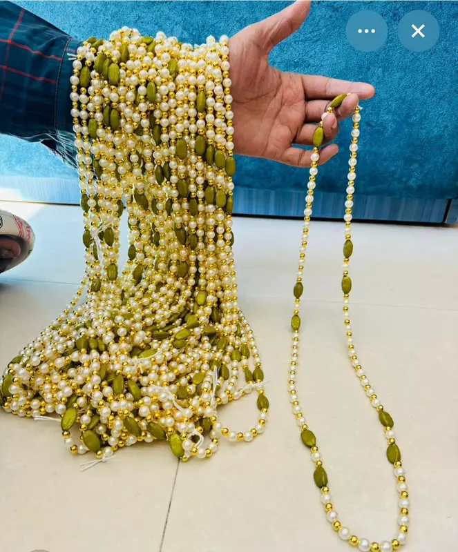 Welcome Barati Swagat Pearl Artificial Elaichi Mala