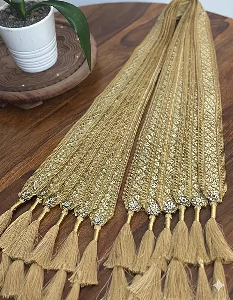 Golden Fabric Welcome Dupatta for barati