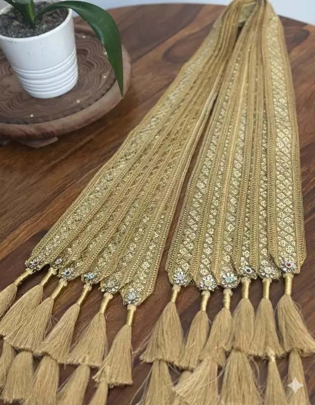 Golden Fabric Welcome Dupatta for barati