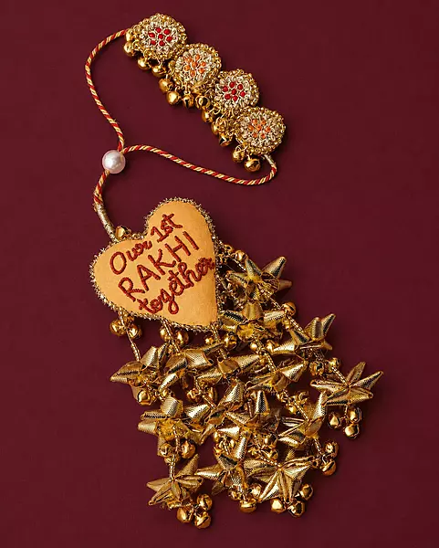 Our 1st Rakhi Together Lumba Rakhi