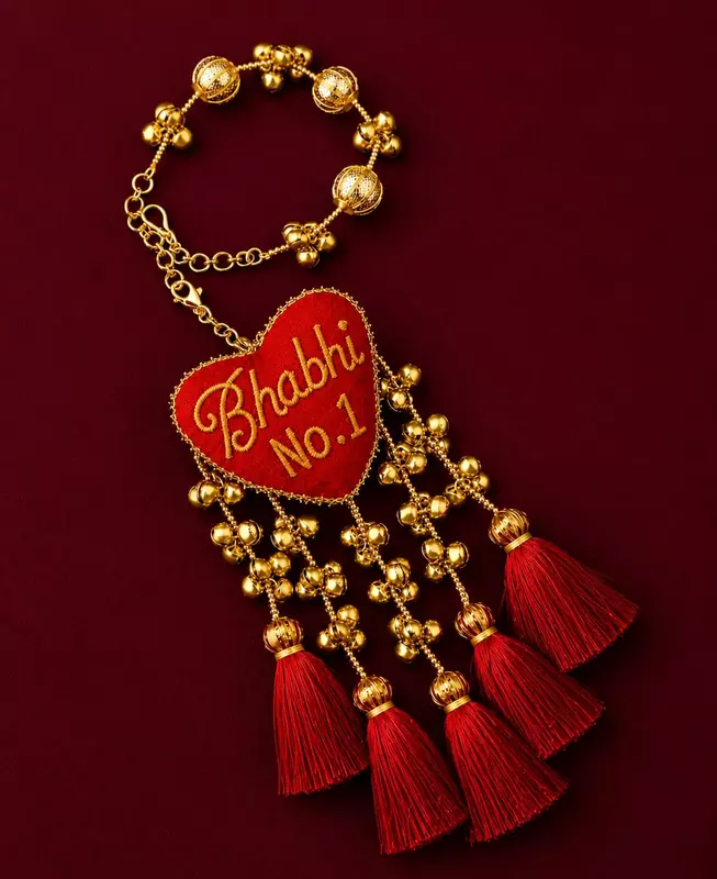 Bhabhi No.1 Heart Lumba Rakhi
