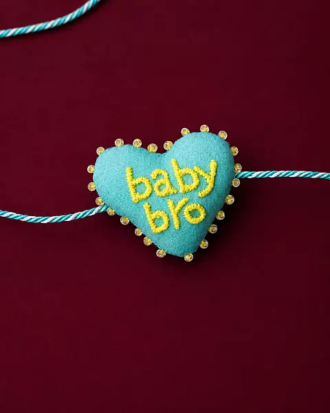 Premium Baby Bro Heart Rakhi