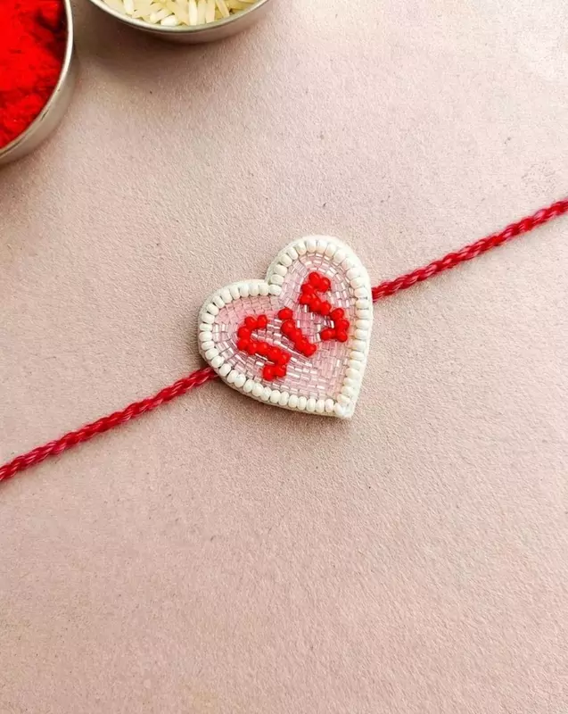 Cute Pink Sister Designer Rakhi