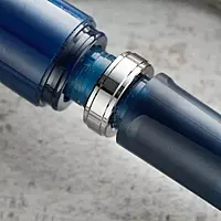 Sailor Tuzu Adjust Translucent Navy Fountain Pen (M) 11-0453-442
