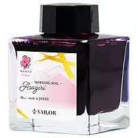 Sailor Manyo 5th Anniversary Ink Bottle (Asagiri - 50 ML) 13-2009-304 Sailor Manyo 5th Anniversary Ink Bottle (Asagiri - 50 ML) 13-2009-304