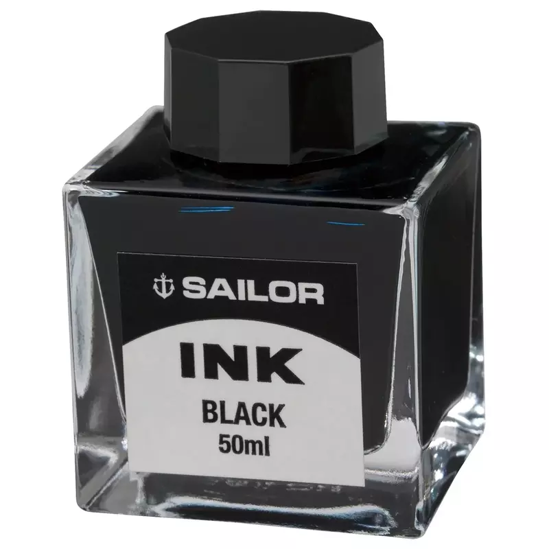 Sailor Dye Ink Bottle (Black - 50 ML) 13-1007-220 Sailor Dye Ink Bottle (Black - 50 ML) 13-1007-220