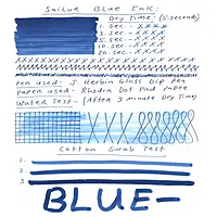Sailor Dye Ink Bottle (Blue - 50 ML) 13-1007-240 Sailor Dye Ink Bottle (Blue - 50 ML) 13-1007-240