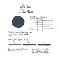 Sailor Dye Ink Bottle (Blue Black - 50 ML) 13-1007-244 Sailor Dye Ink Bottle (Blue Black - 50 ML) 13-1007-244