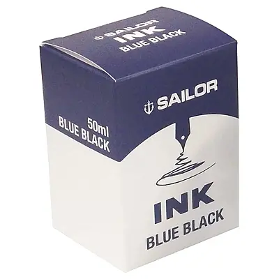 Sailor Dye Ink Bottle (Blue Black - 50 ML) 13-1007-244