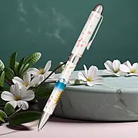 Sailor Yubi Maki-E Fuji Spring White CT Multi Functional Pen 16-0348-210 Sailor Yubi Maki-E Fuji Spring White CT Multi Functional Pen 16-0348-210
