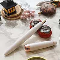Sailor Fasciner White RGT Fountain Pen (F) 11-0725-210 Sailor Fasciner White RGT Fountain Pen (F) 11-0725-210