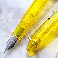 Sailor Profit Junior Transparent Yellow CT Fountain Pen (MF) 11-8022-370 Sailor Profit Junior Transparent Yellow CT Fountain Pen (MF) 11-8022-370