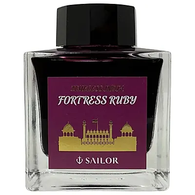 Sailor Timeless India Ink Bottle (Fortress Ruby - 50 ML) 13-9843-202