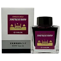 Sailor Timeless India Ink Bottle (Fortress Ruby - 50 ML) 13-9843-202 Sailor Timeless India Ink Bottle (Fortress Ruby - 50 ML) 13-9843-202