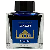 Sailor Timeless India Ink Bottle (Taj Blue - 50 ML) 13-9843-203