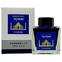 Sailor Timeless India Ink Bottle (Taj Blue - 50 ML) 13-9843-203
