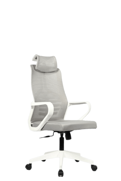 Gallant White High Back Chair
