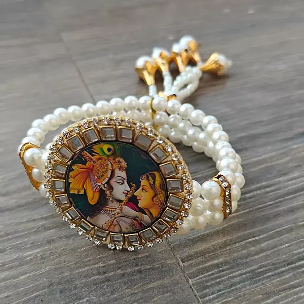 Adjustable Radha Krishna Bracelet