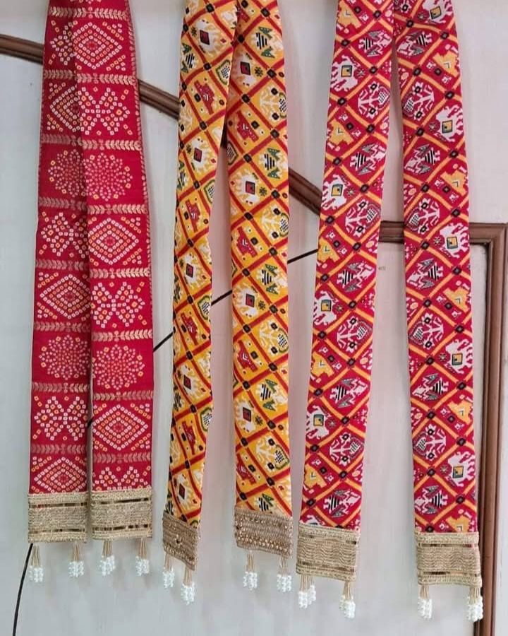Jaipuri Patola Welcome Dupatta for Barati