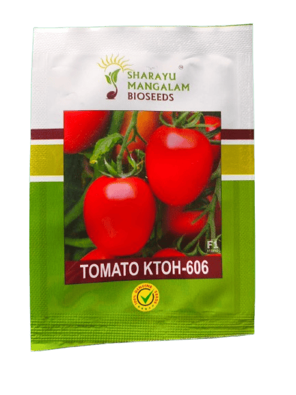 Tomato KTOH-606 F1 Hybrid Seeds – Kitchen Garden | Sharyu Seeds