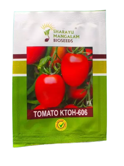 Tomato KTOH-606 F1 Hybrid Seeds – Kitchen Garden | Sharyu Seeds