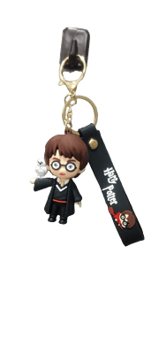 3D Harry Potter Keychain & Keyring with strap