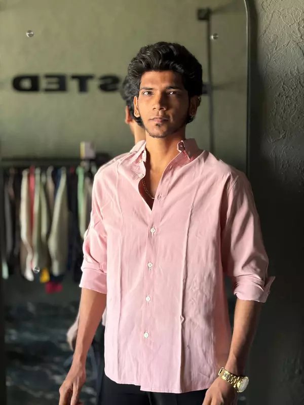 Blush rose Imp-plain shirt